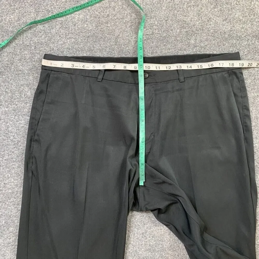 Nike Pants Mens 36 Pepper Black Dri Fit Standard Fit Performance Stretch Golf